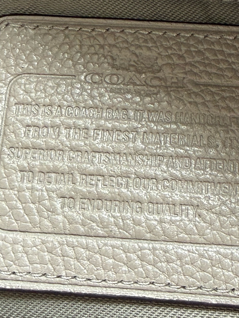 Coach Prairie Satchel-Large - Picture 5 of 9